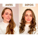 kit cetim anti frizz touca cetim + modelador sem calor curling rod + fronha