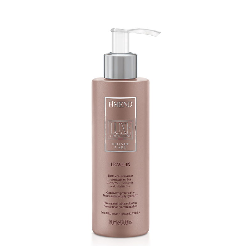 AMEND KIT LUXE CREATIONS BLONDE CARE III | 5 PRODUTOS