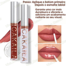 CAKAILA 10-Color Brilho Labial Fosco à Prova D'Água com Hidratação Natural e Saudável